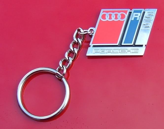 RS2 Badges & Keyrings = Next Project. S2Forum The Audi S2 Community